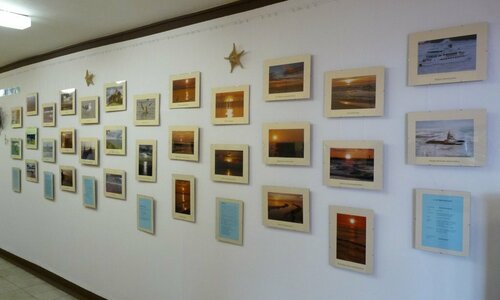 A fragment of the exhibition entitled "And this is the Baltic Sea...".